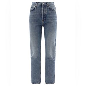 Agolde 90’s Pinch Waist High Rise Straight in Navigate